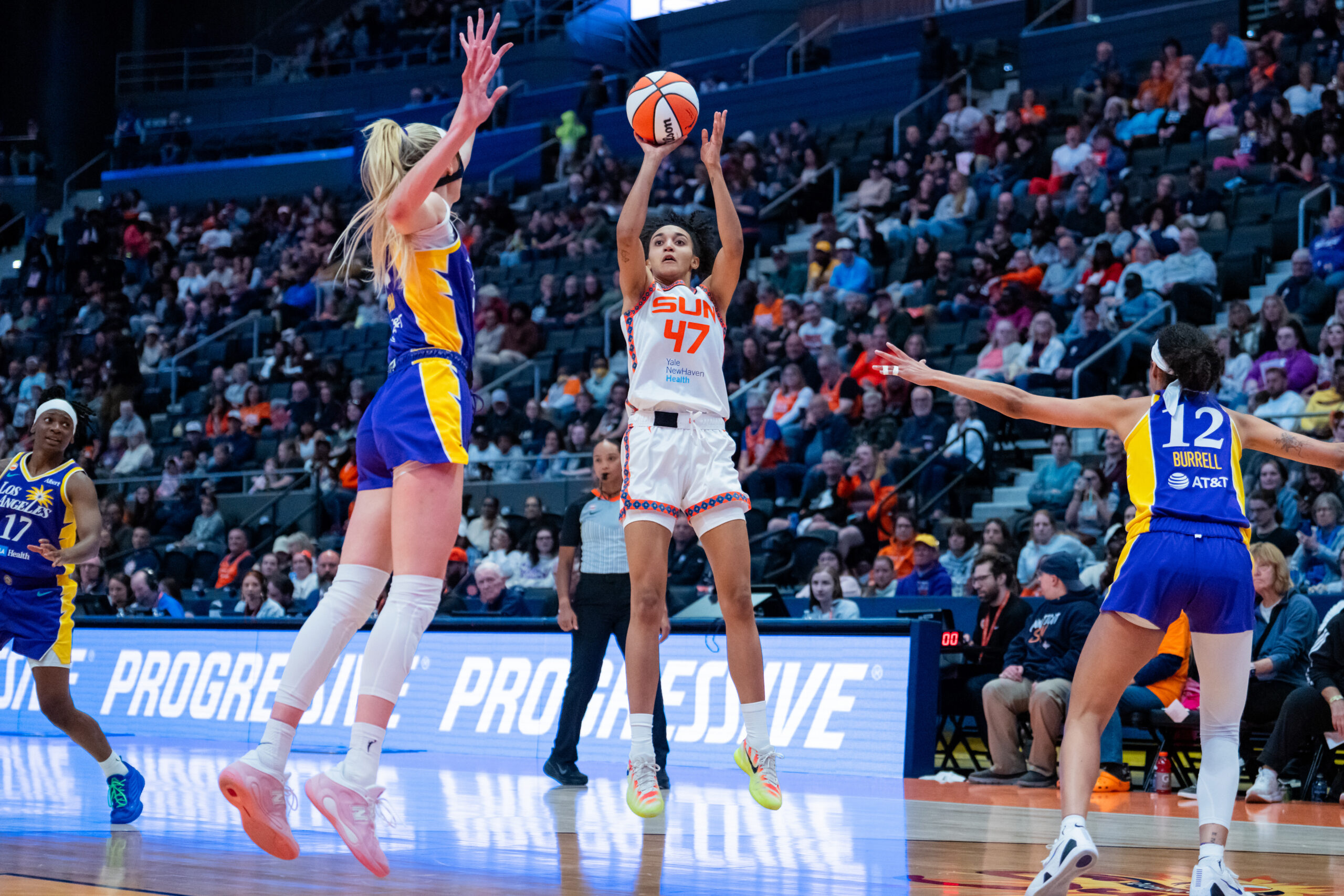 Sun Dim Sparks 84-81 in Hartford